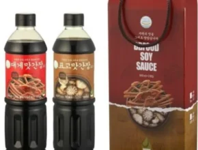 품격있는 서광복 대게맛간장 500ml x5병  버섯맛간장 500ml x1병  총  6병 리뷰