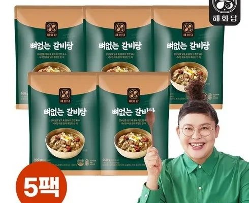 오늘의 핫딜상품 이영자의 뼈없는갈비탕 900g x 8팩 총7.2kg 강력추천