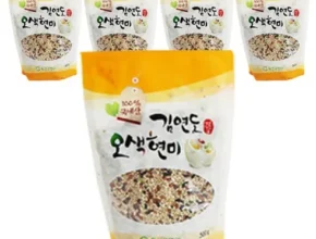 온라인에서 난리난 중벼꽃농부 오색현미 500g X 21봉 추천상품