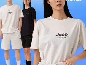 맘카페에서 적극 추천중인 JEEP 남성 24 SUMMER COOL SORONA 반팔 티셔츠 4종 적극추천