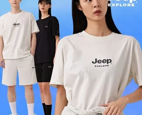 맘카페에서 적극 추천중인 JEEP 남성 24 SUMMER COOL SORONA 반팔 티셔츠 4종 적극추천