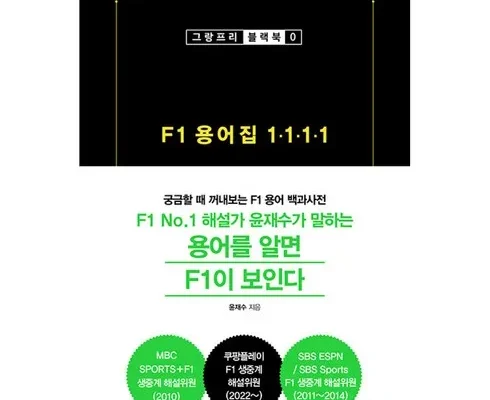 홈쇼핑 MD가 혼자만 사용하는 f1용어집 베스트8