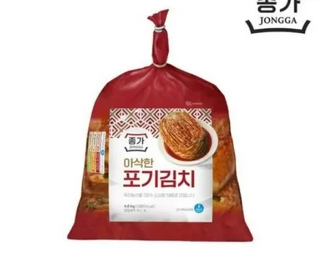 나만 사용하고 싶은 종가 종가집 아삭한포기김치 4.8kg2 총 9.6kg 적극추천