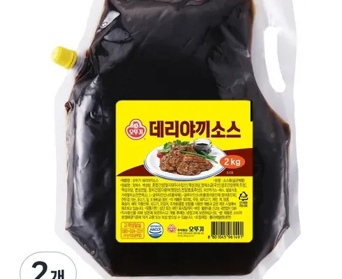 홈쇼핑 MD가 혼자만 사용하는 오뚜기데리야끼소스2kg 베스트상품